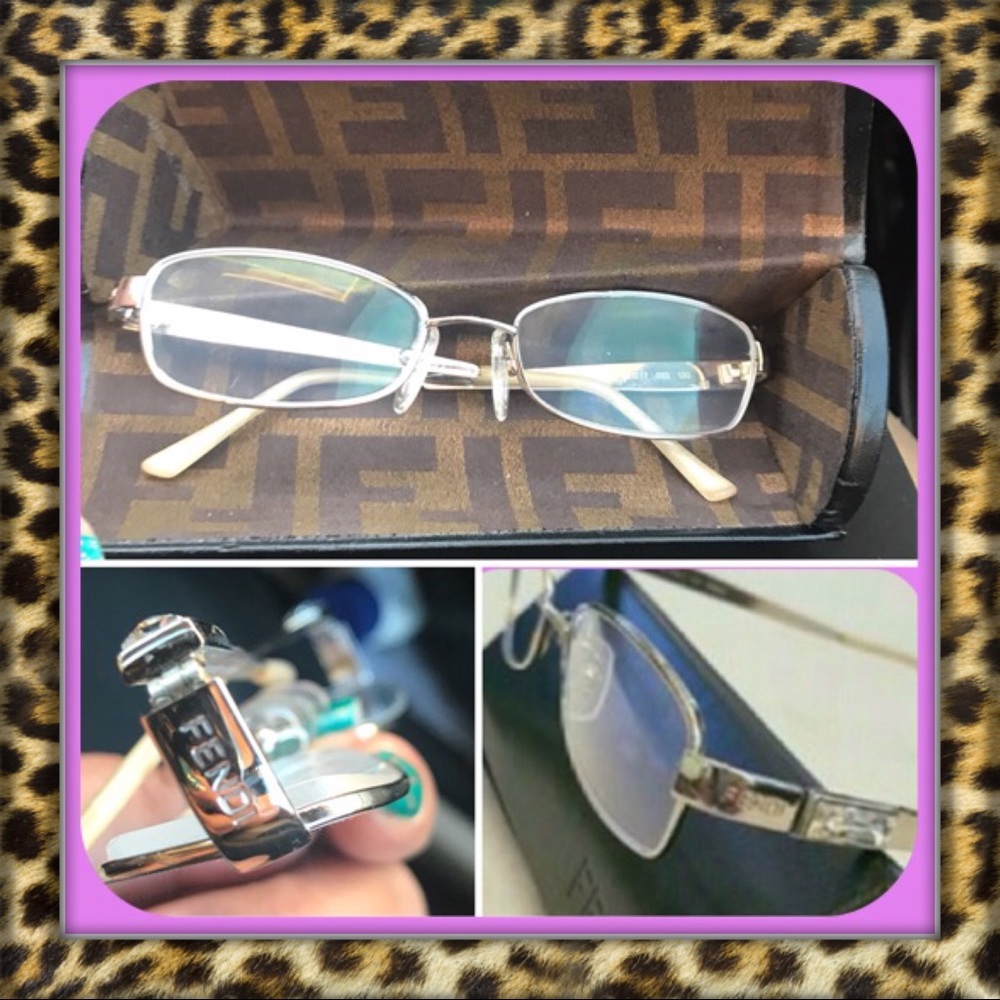 👑✅PRICE FIRM✅NO OFFERS 👑AUTHENTIC Bejeweled FENDI Eyeglasses